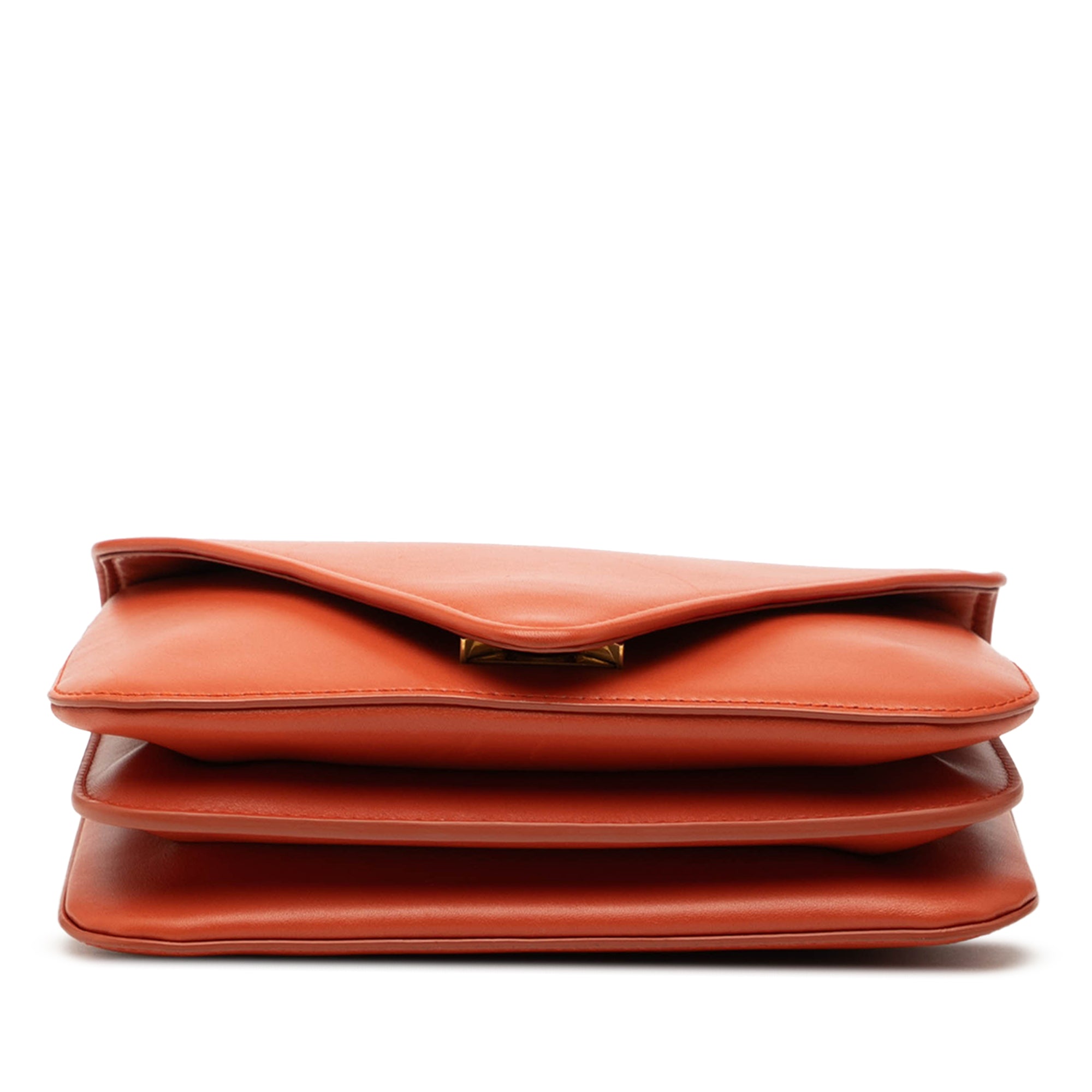 Small Leather Mount Envelope Chain Bag - Image 3
