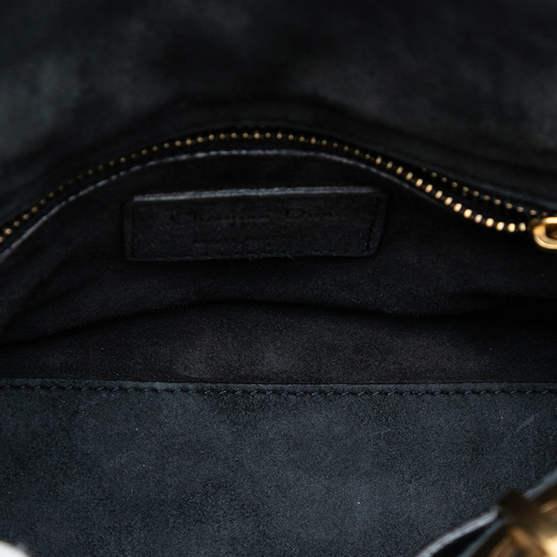 Mini Denim Cannage Studded Supple Lady Dior - Image 4