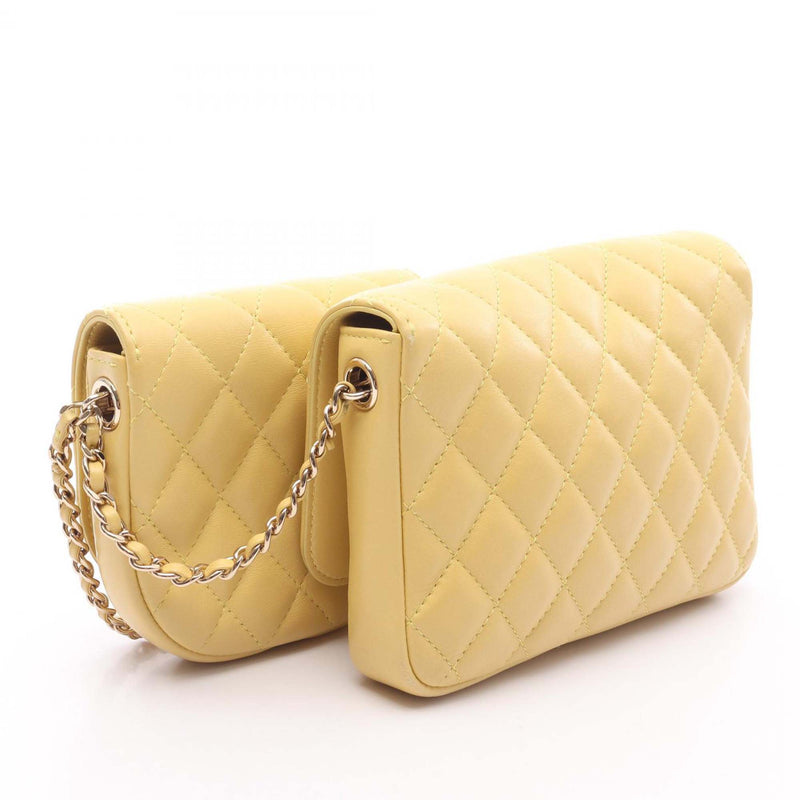 Quilted Lambskin Side Packs Flap - Image 2