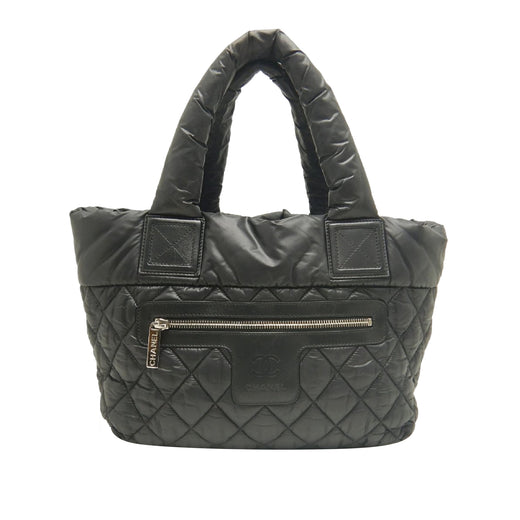 Small Quilted Nylon Coco Cocoon Tote - Image 1