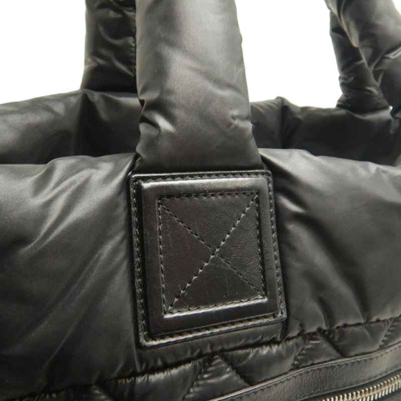 Small Quilted Nylon Coco Cocoon Tote - Image 14