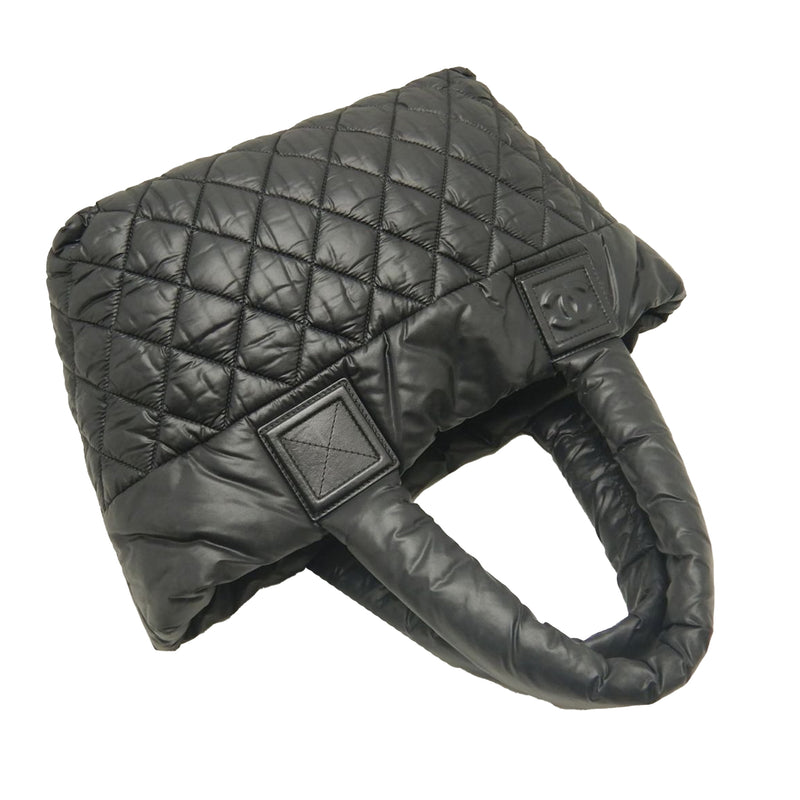 Small Quilted Nylon Coco Cocoon Tote - Image 2