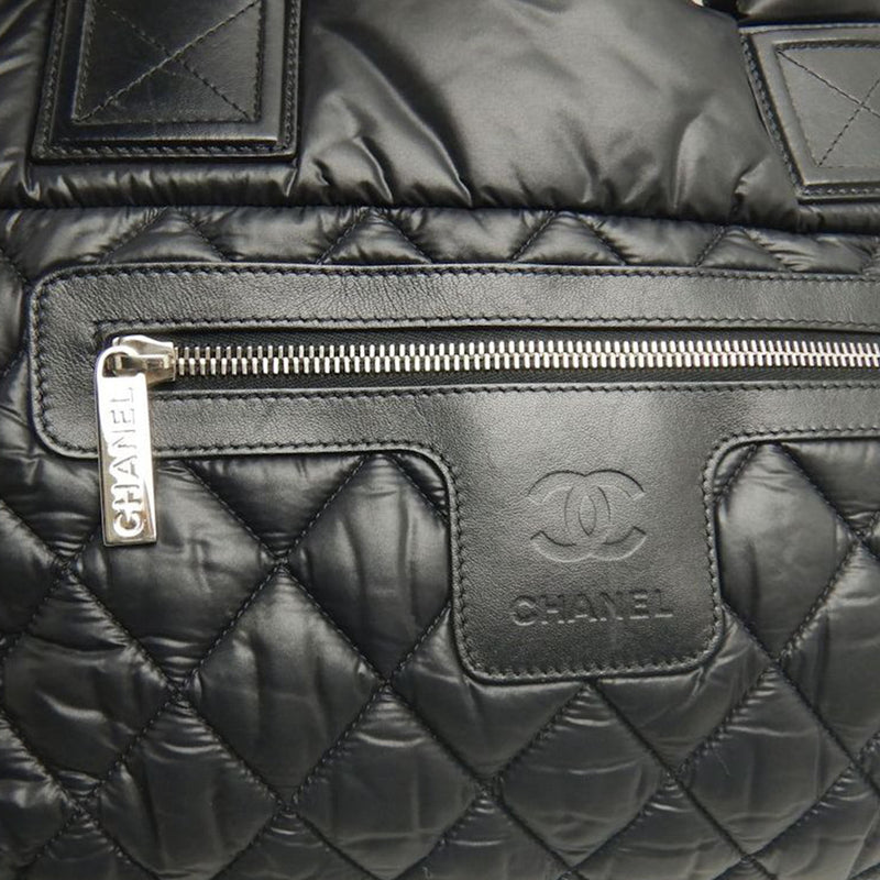 Small Quilted Nylon Coco Cocoon Tote - Image 9