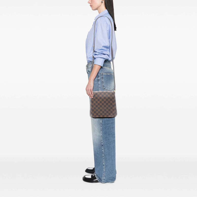 Damier Ebene Musette Salsa PM - Image 6