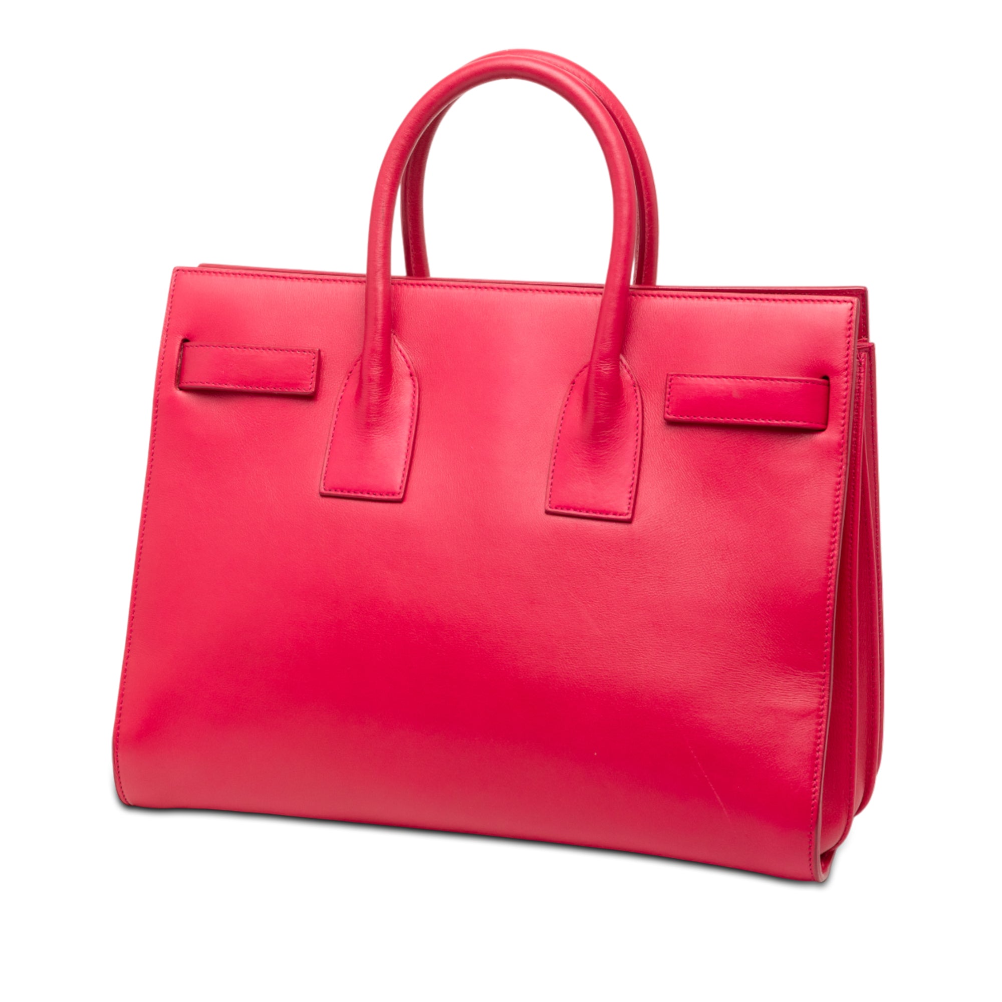Small Leather Sac De Jour Satchel - Image 2