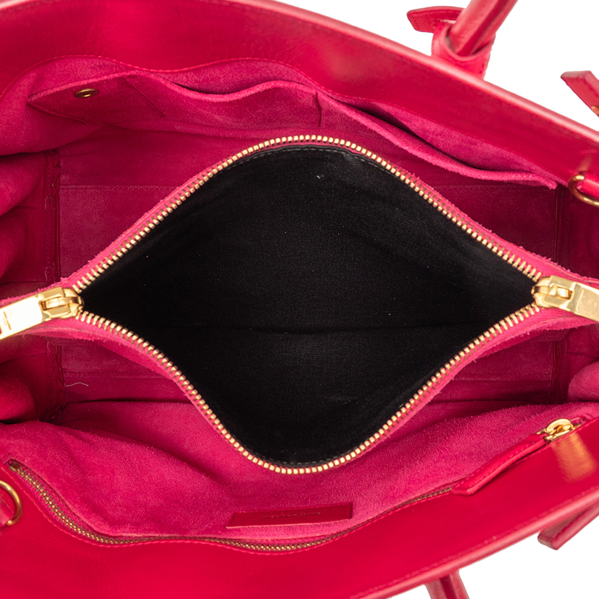 Small Leather Sac De Jour Satchel - Image 4