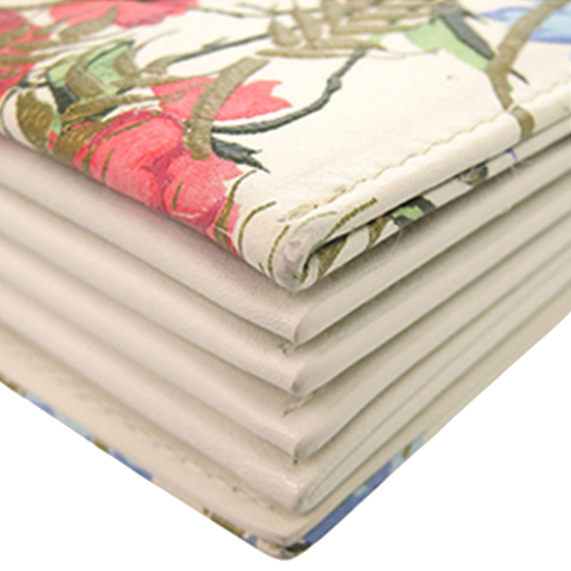 Calfskin Hibiscus Card Holder with Chain - Image 9