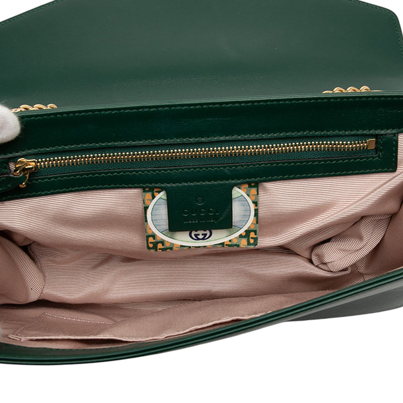 Medium Leather Rajah Crossbody - Image 4