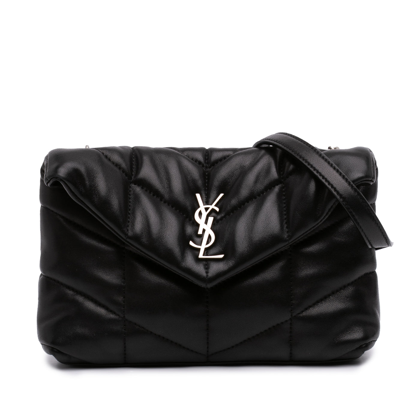 Toy Matelasse Lambskin Monogram LouLou Puffer Crossbody - Image 1