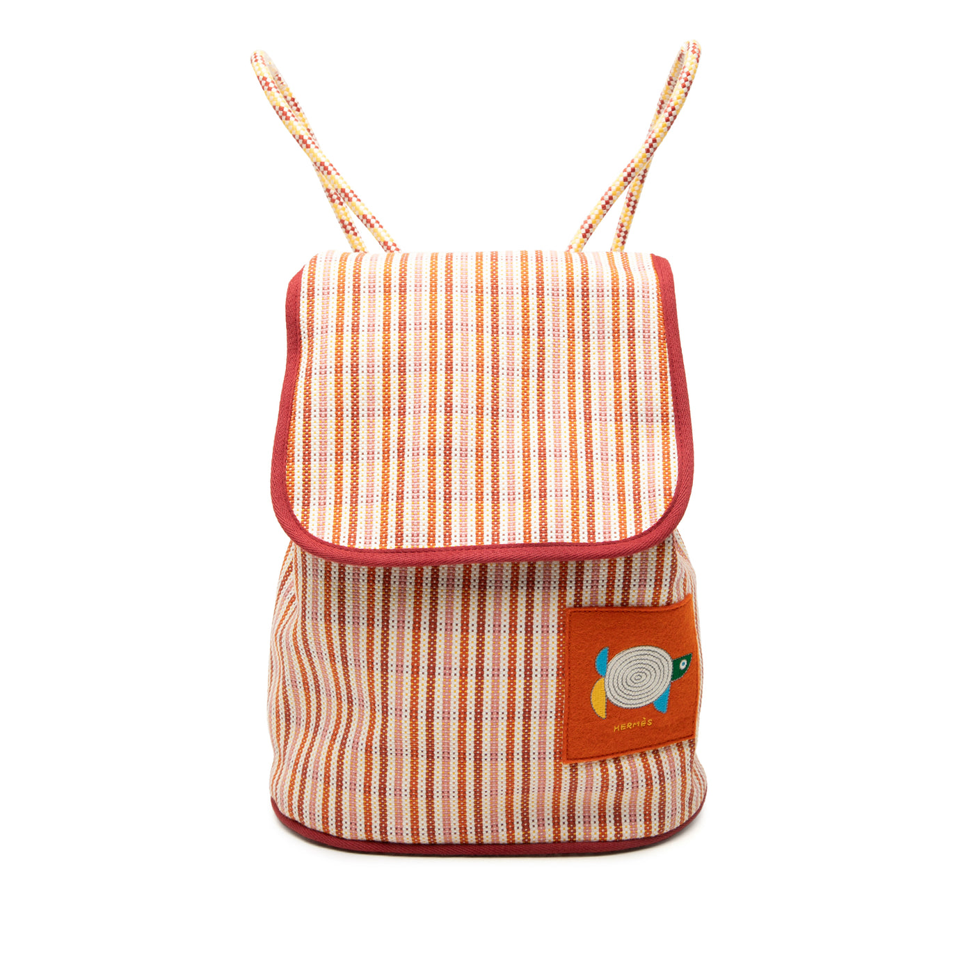 Canvas Animaux Nattes Backpack - Image 1