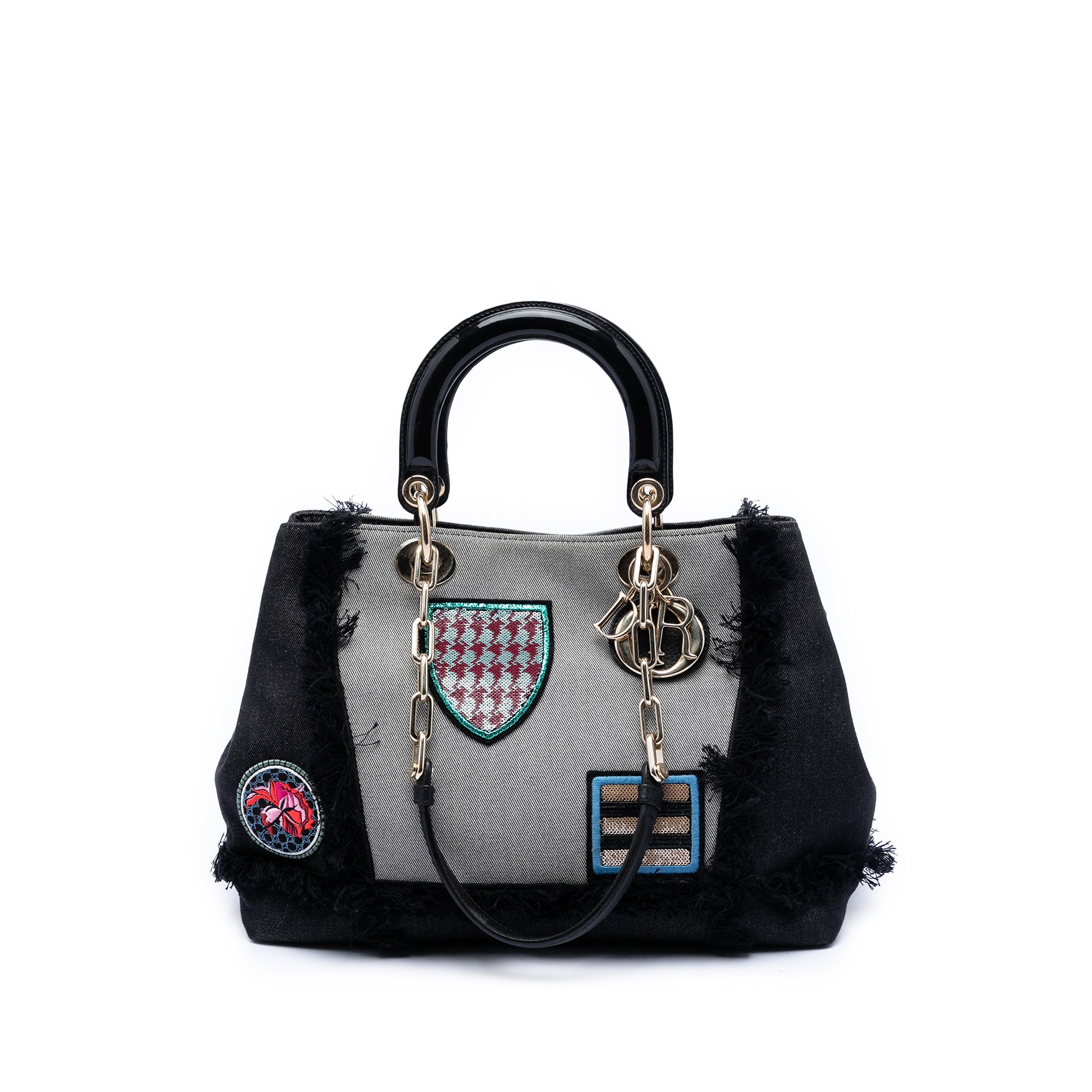 Denim Patch D Light Satchel - Image 1