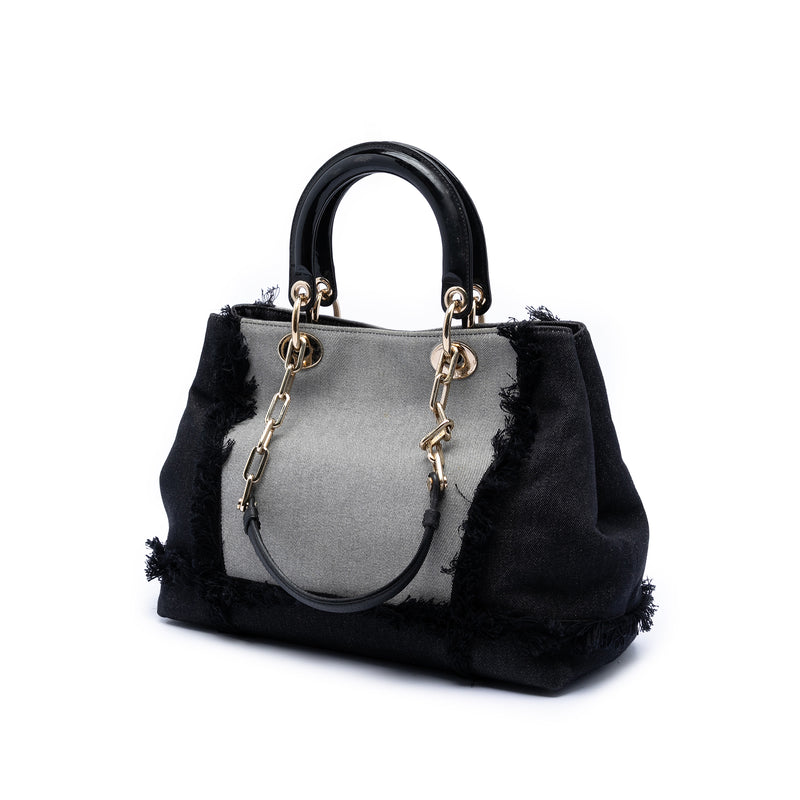 Denim Patch D Light Satchel - Image 2