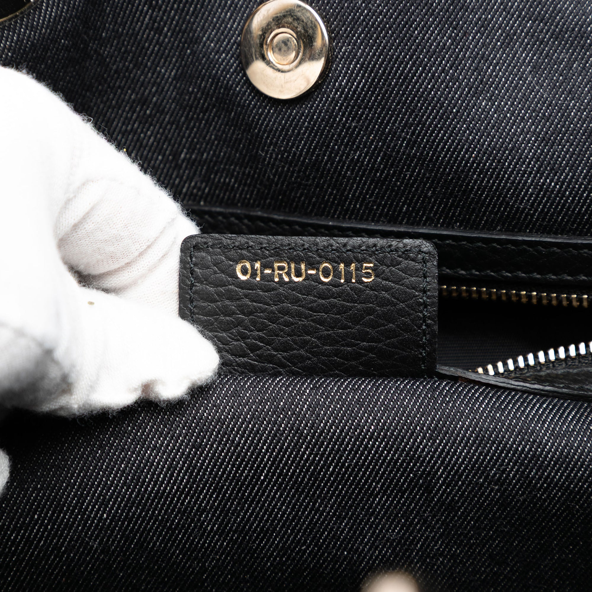 Denim Patch D Light Satchel - Image 6