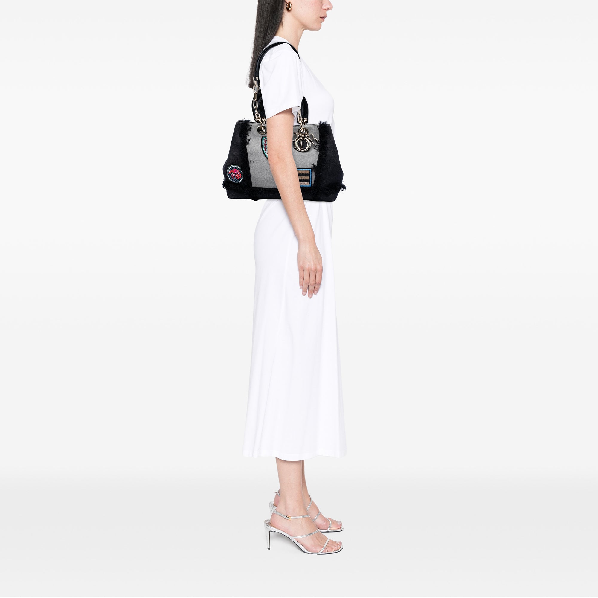 Denim Patch D Light Satchel - Image 7
