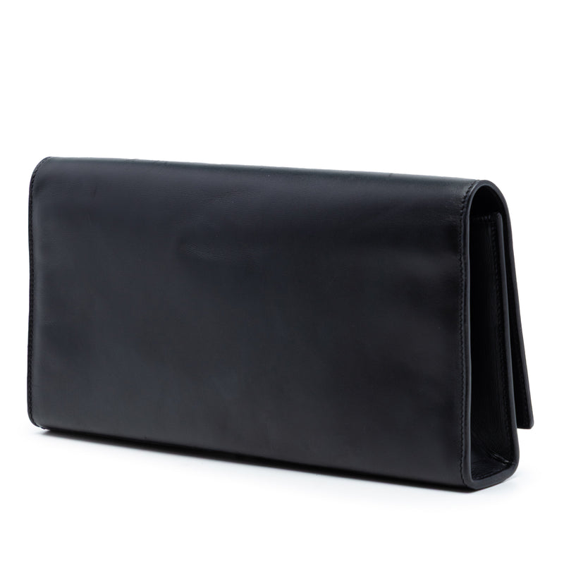 Smooth Calfskin Cassandre Tassel Clutch - Image 2