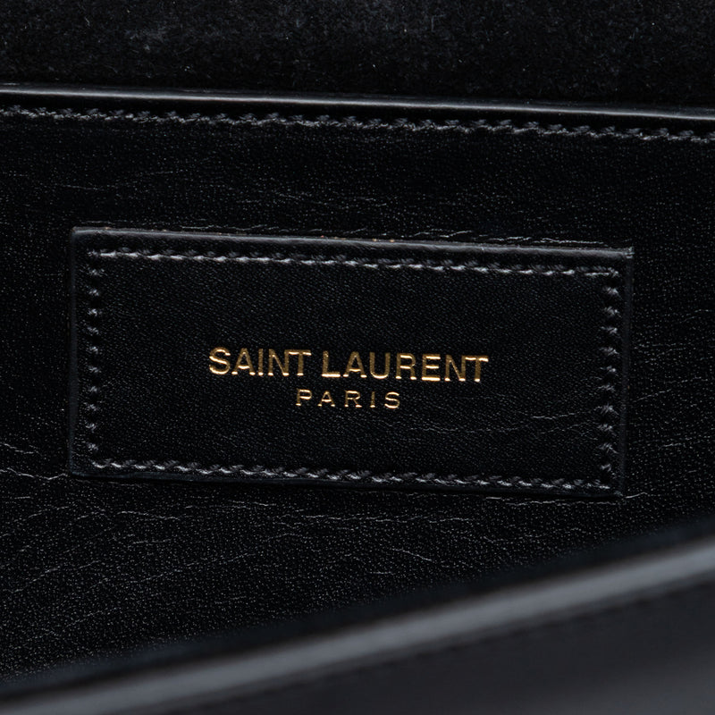 Smooth Calfskin Cassandre Tassel Clutch - Image 5