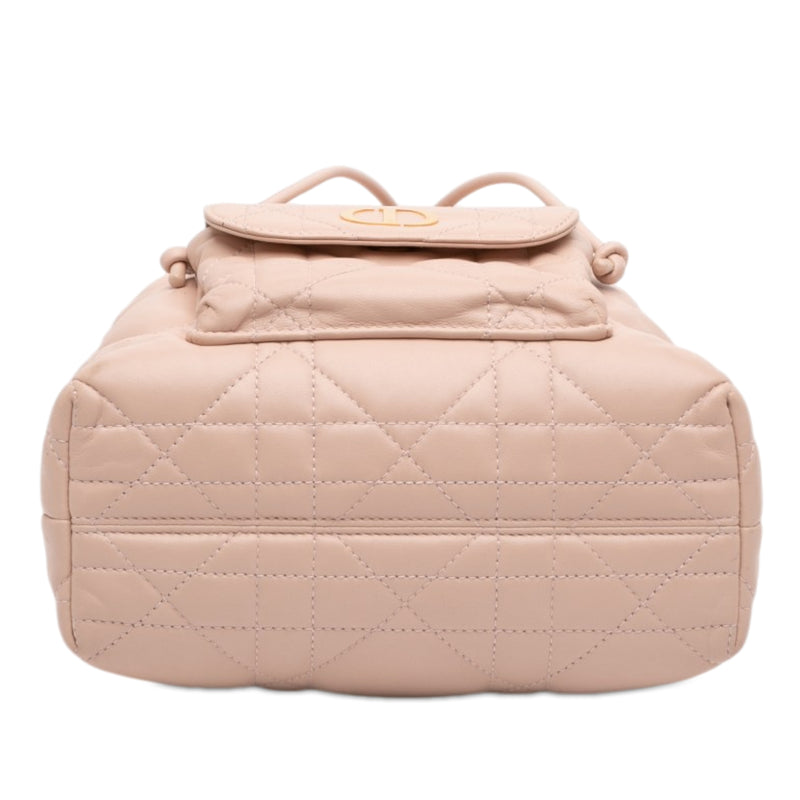 Small Lambskin Macrocannage Caro Bucket Bag - Image 3