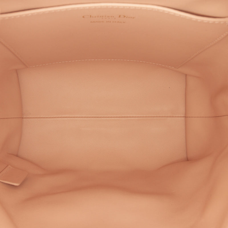 Small Lambskin Macrocannage Caro Bucket Bag - Image 4