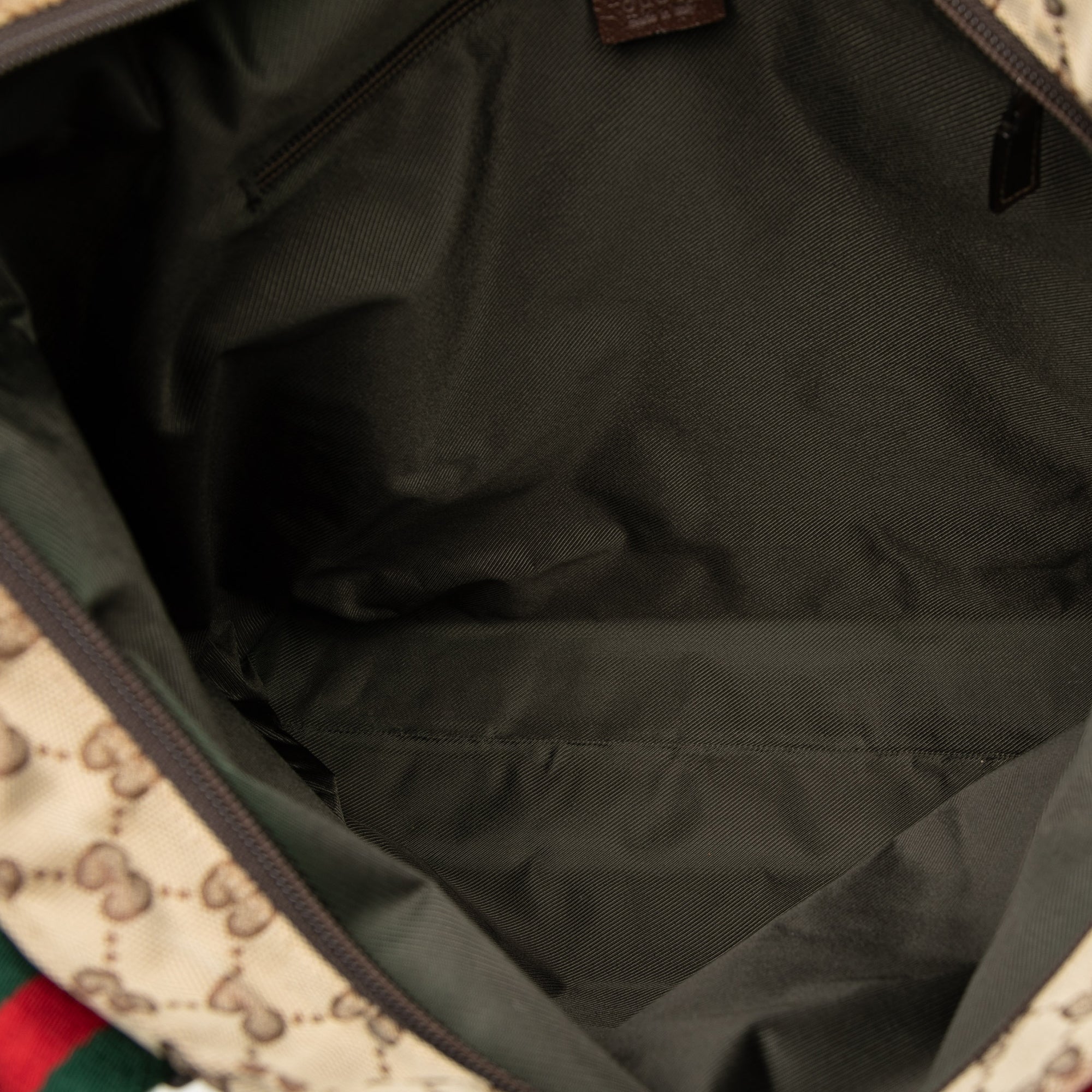 GG Canvas Web Vertical Tote - Image 4