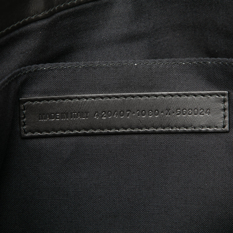 Canvas Navy Clip Clutch M - Image 6