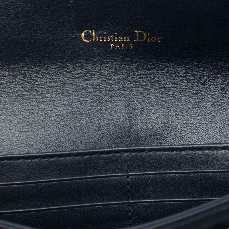 Oblique Canvas Saddle Wallet On Chain - Image 5