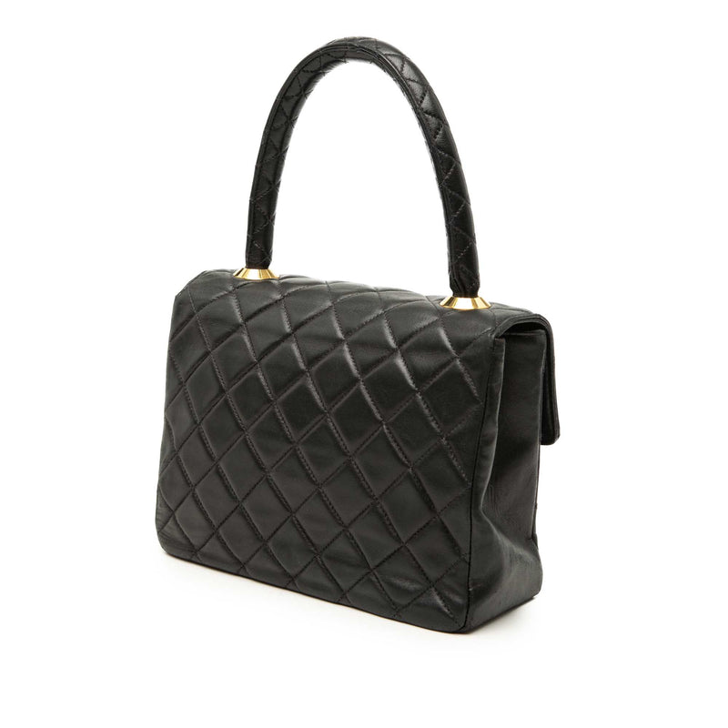 Small Lambskin Kelly Top Handle Bag - Image 2