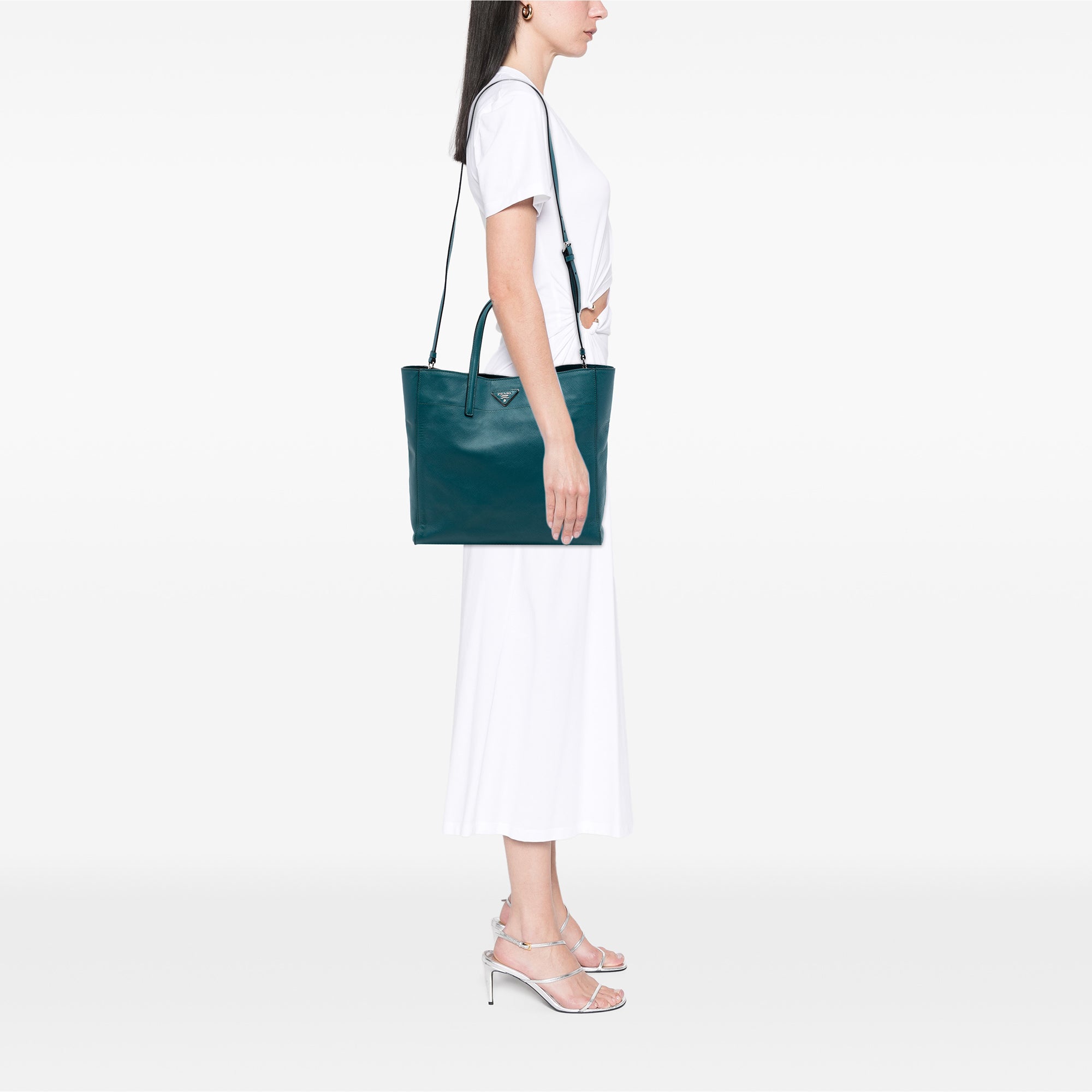 Saffiano Soft Triple Pocket Tote - Image 6