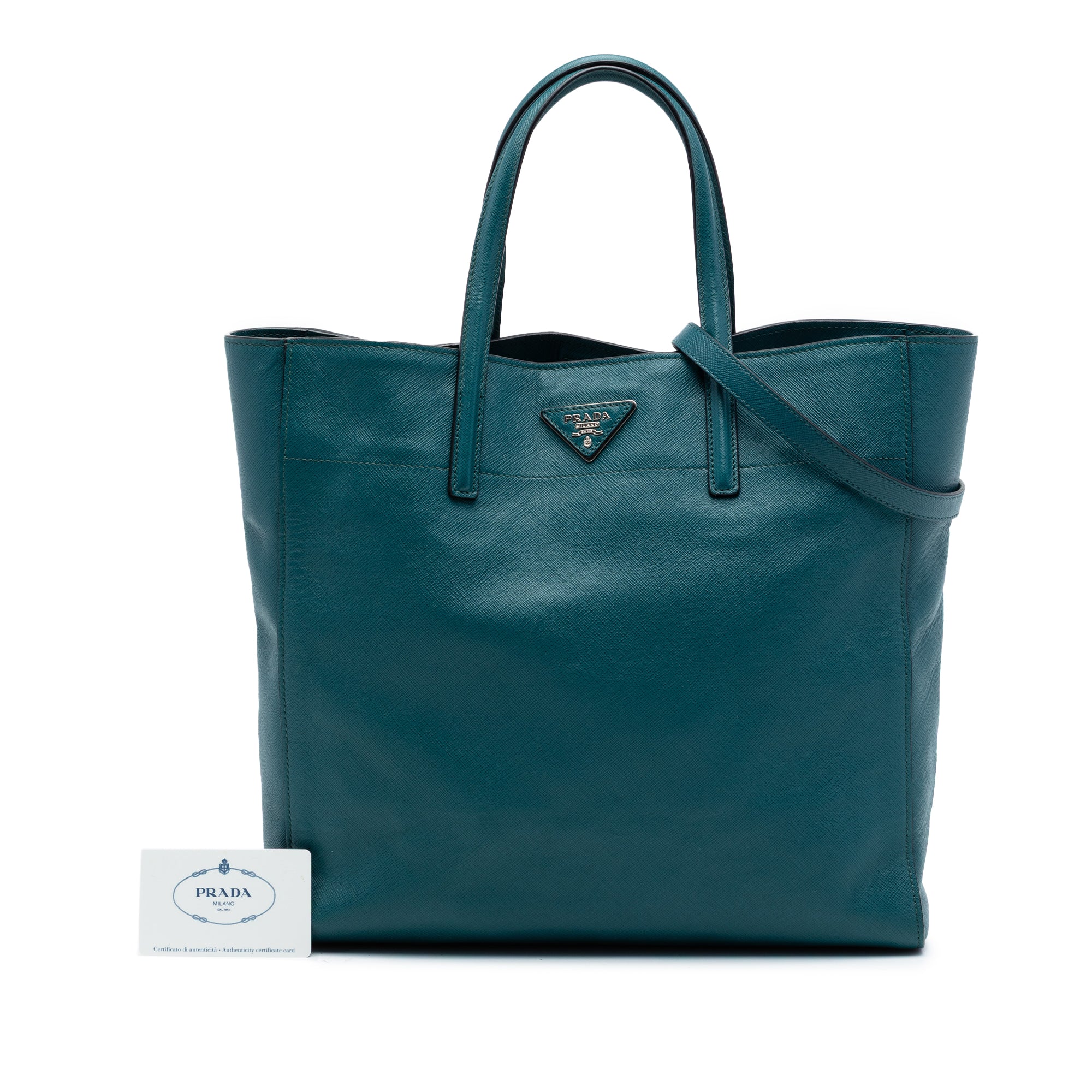 Saffiano Soft Triple Pocket Tote - Image 7