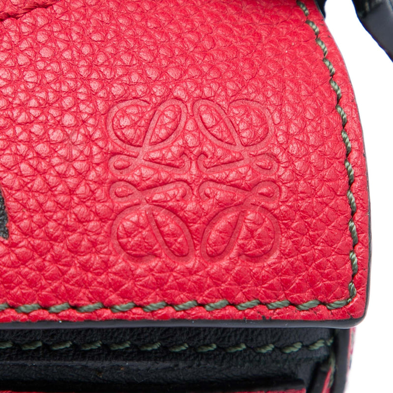 Paulas Ibiza Mini Calfskin Watermelon Puzzle Satchel - Image 5