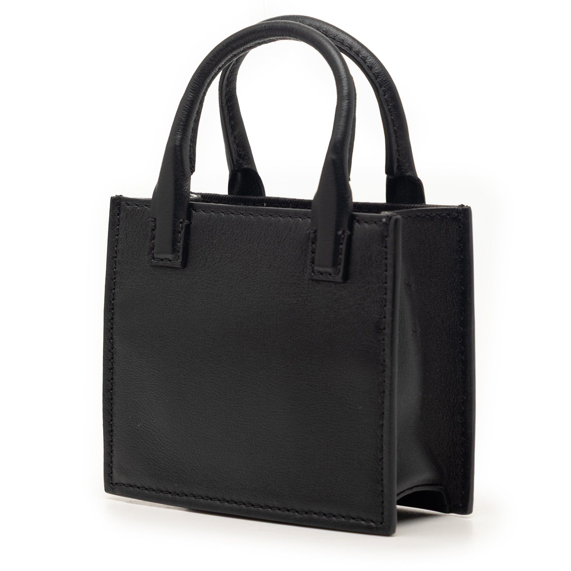 Mini Leather VLogo Walk Tote - Image 2