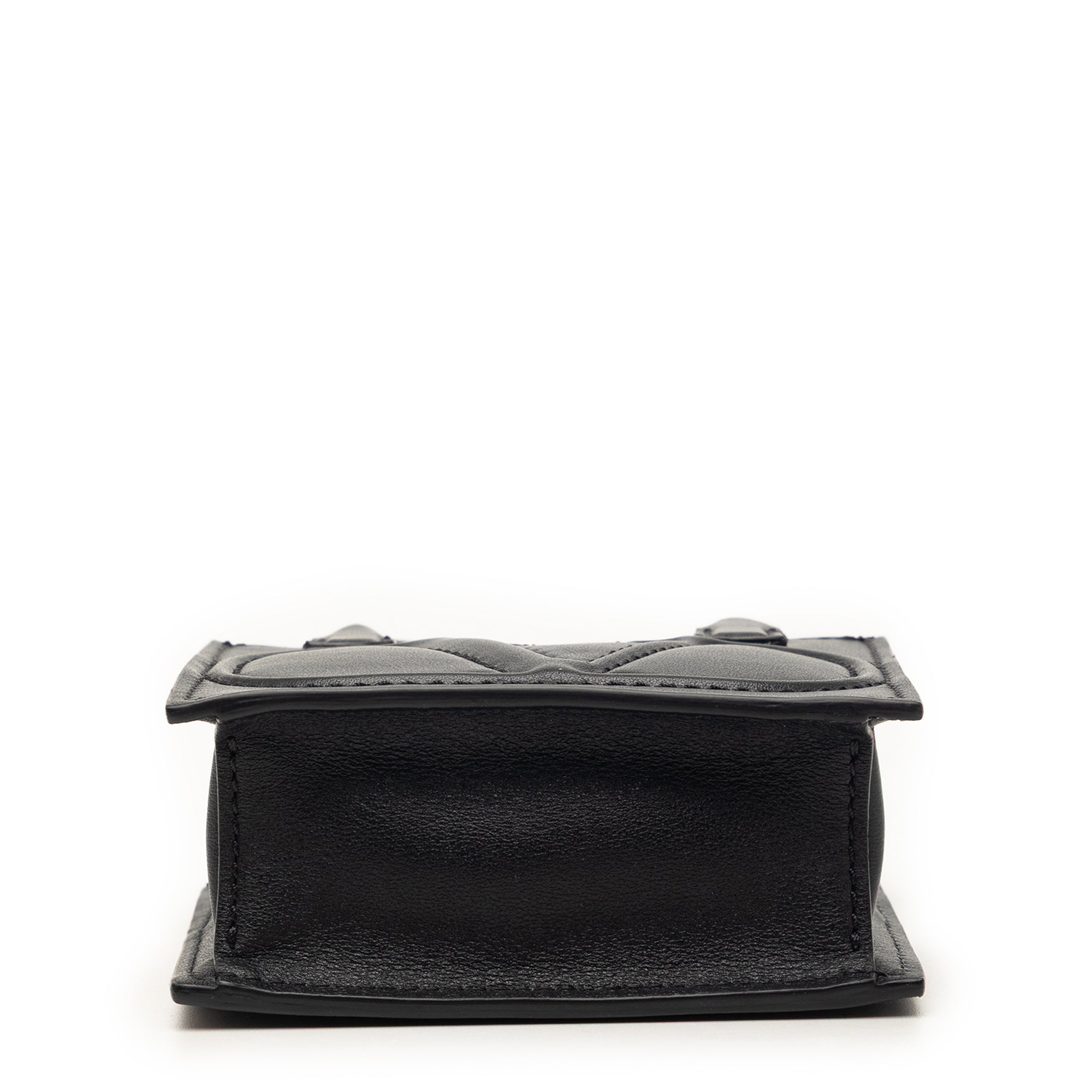 Mini Leather VLogo Walk Tote - Image 3
