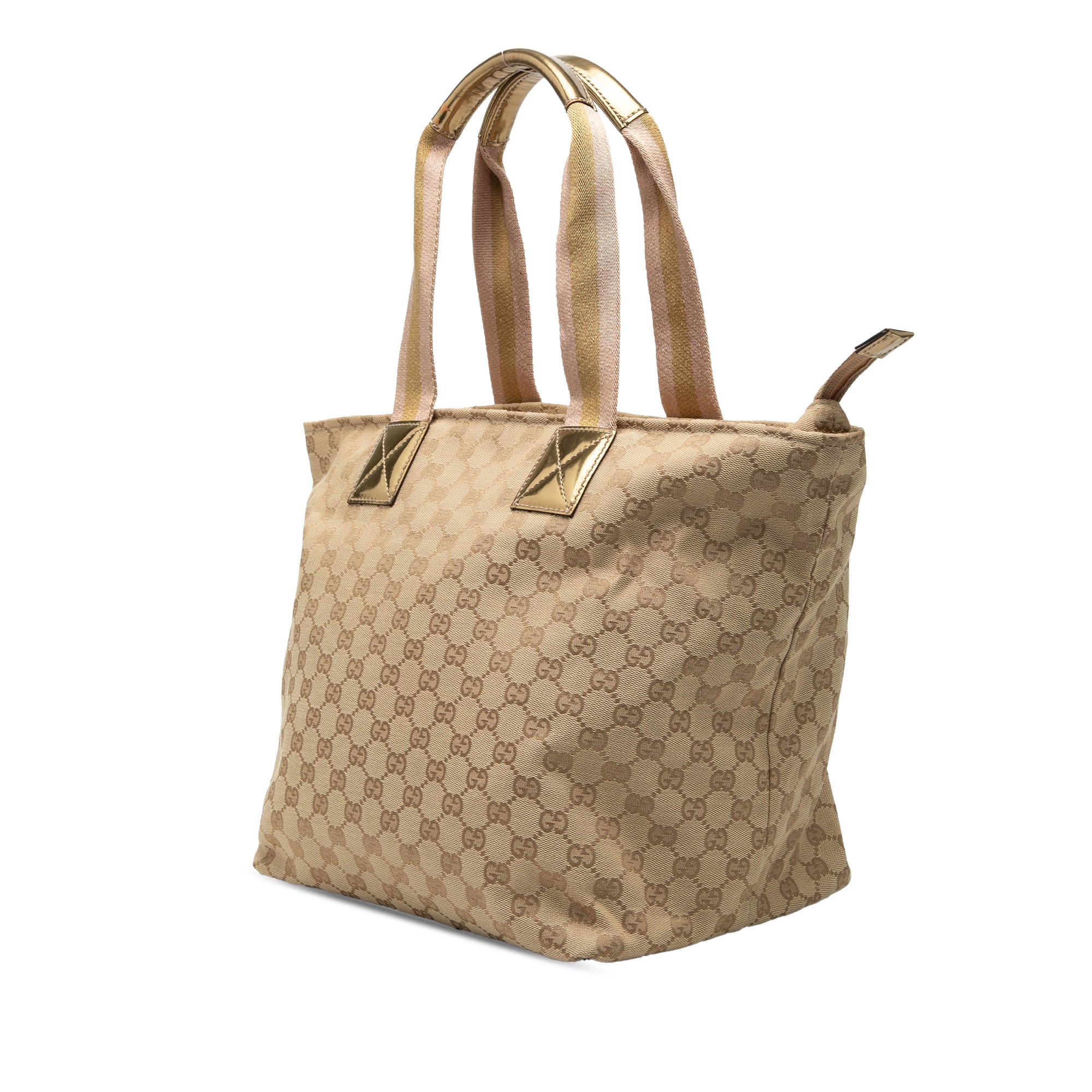 GG Canvas Web Tote - Image 2