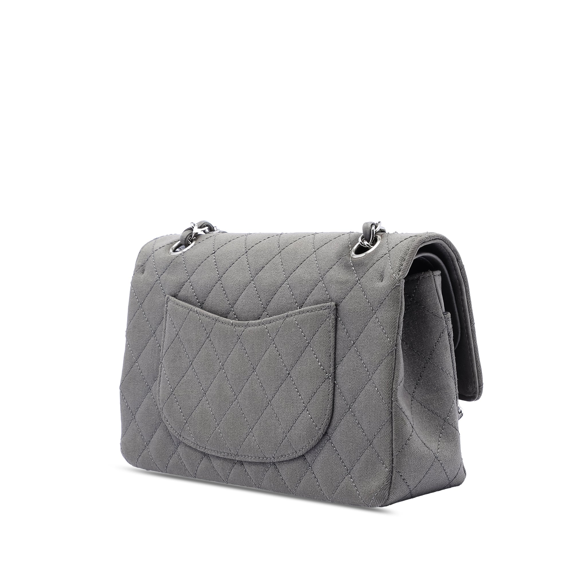 Medium Classic Suede Double Flap - Image 2