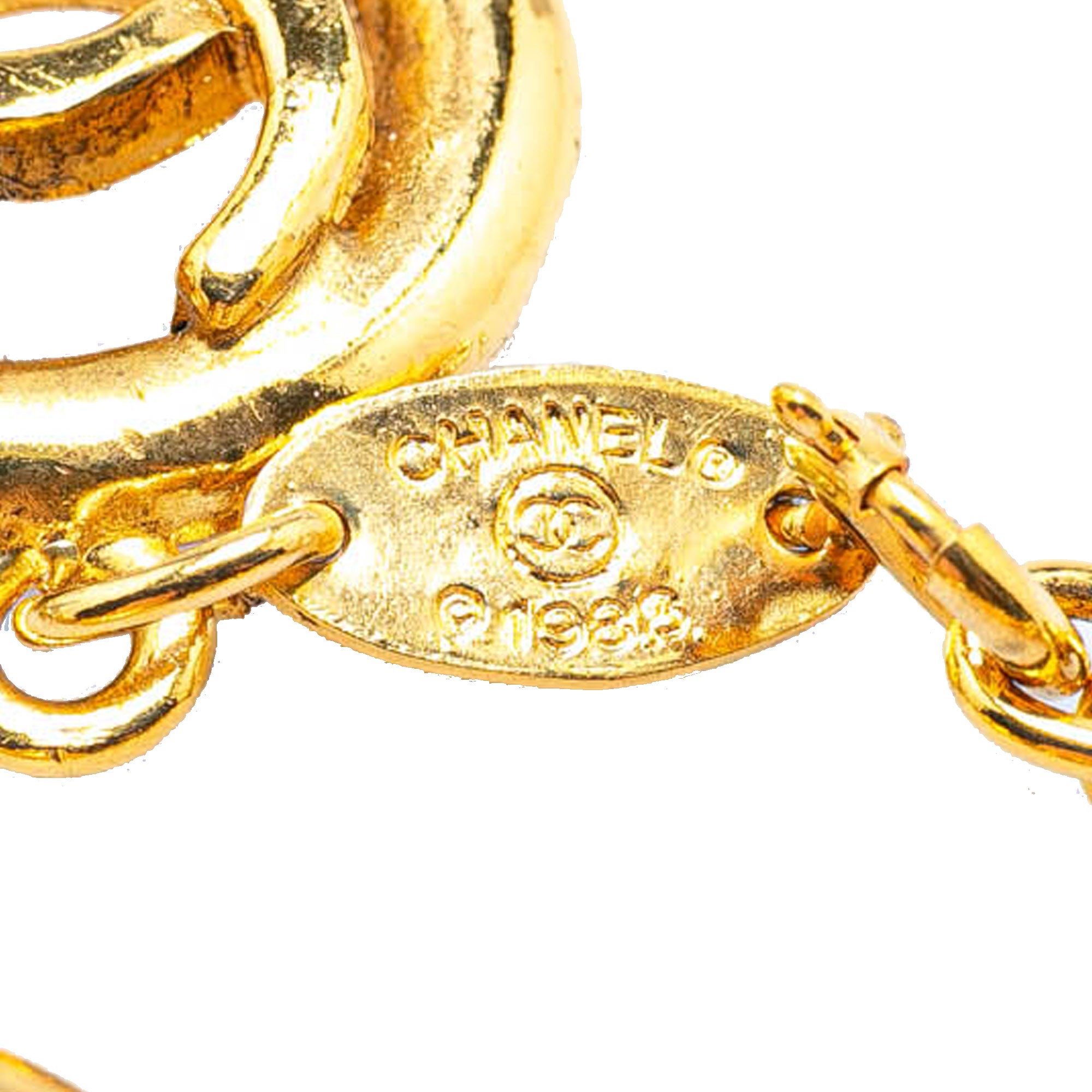 Gold Plated CC Chain Bracelet - Image 4