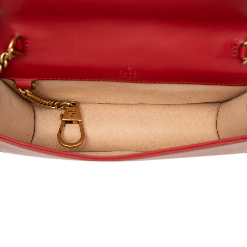 Mini GG Marmont Matelasse Calfskin Wallet On Chain - Image 4