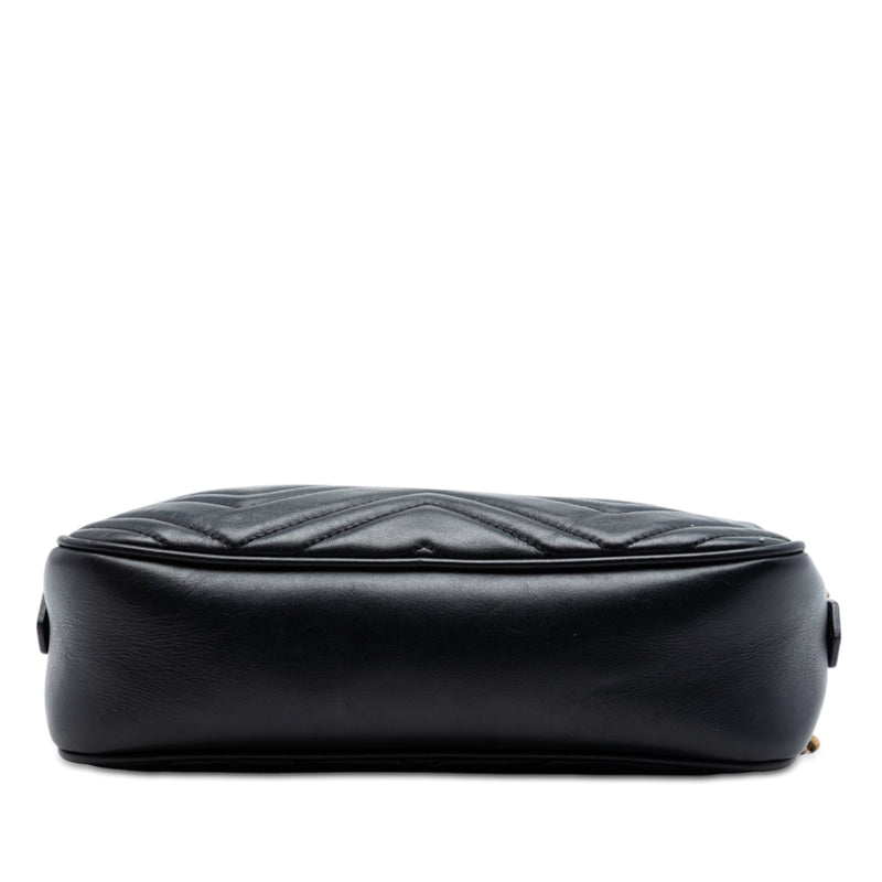 Small GG Marmont Matelasse Calfskin Crossbody - Image 3