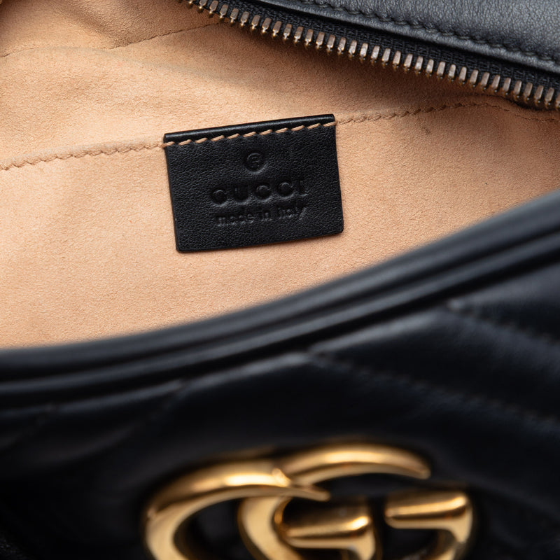 Small GG Marmont Matelasse Calfskin Crossbody - Image 5