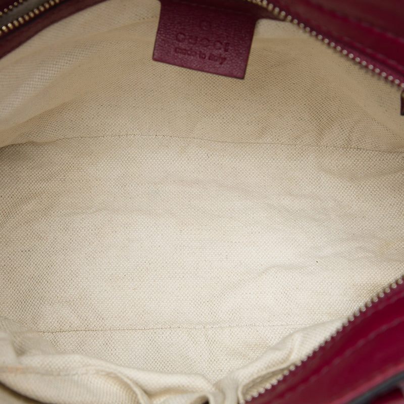 Small Guccissima Bree Satchel - Image 4