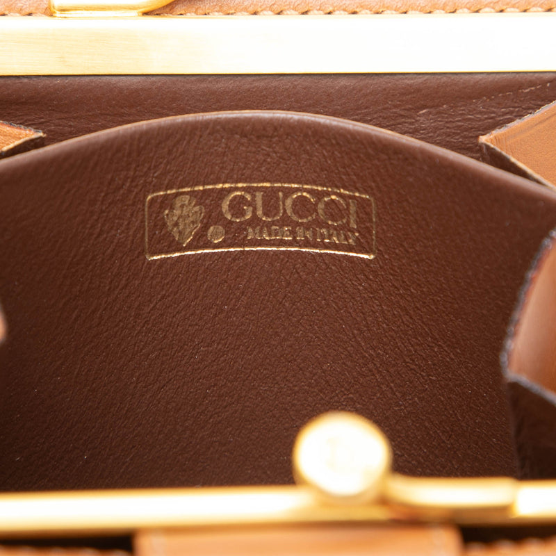 Nubuck Stirrup Kisslock Wallet - Image 5
