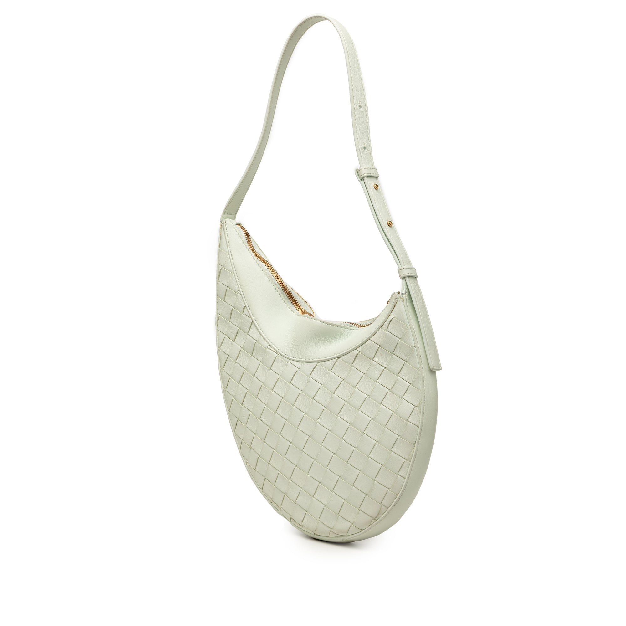 Small Nappa Intrecciato Drop Hobo - Image 2