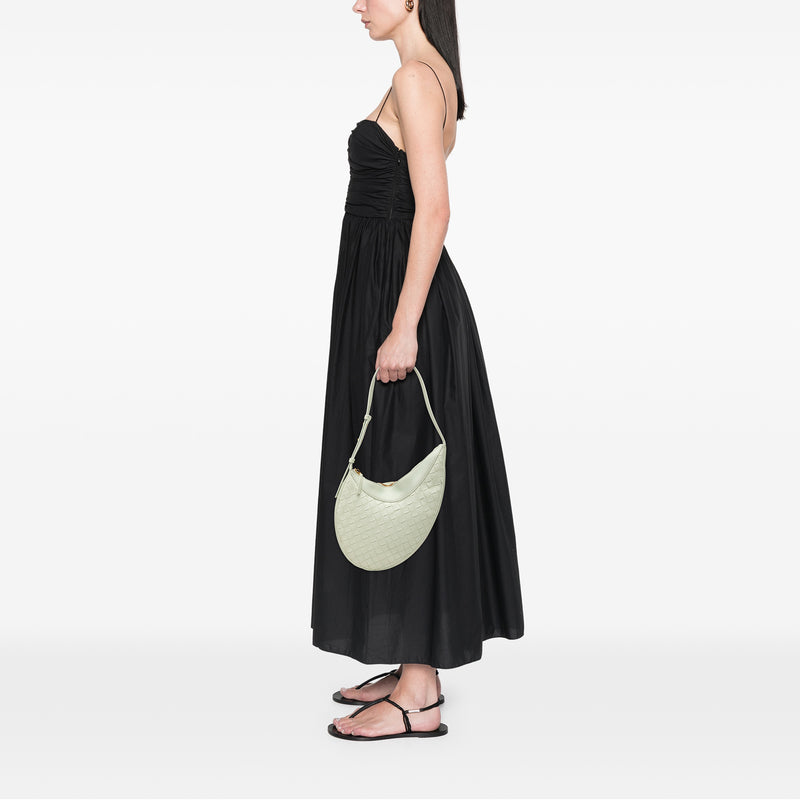 Small Nappa Intrecciato Drop Hobo - Image 7