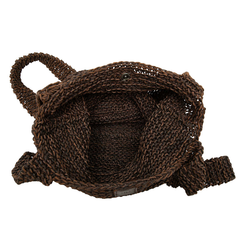 CC Knitted Calfskin Shoulder Bag - Image 4