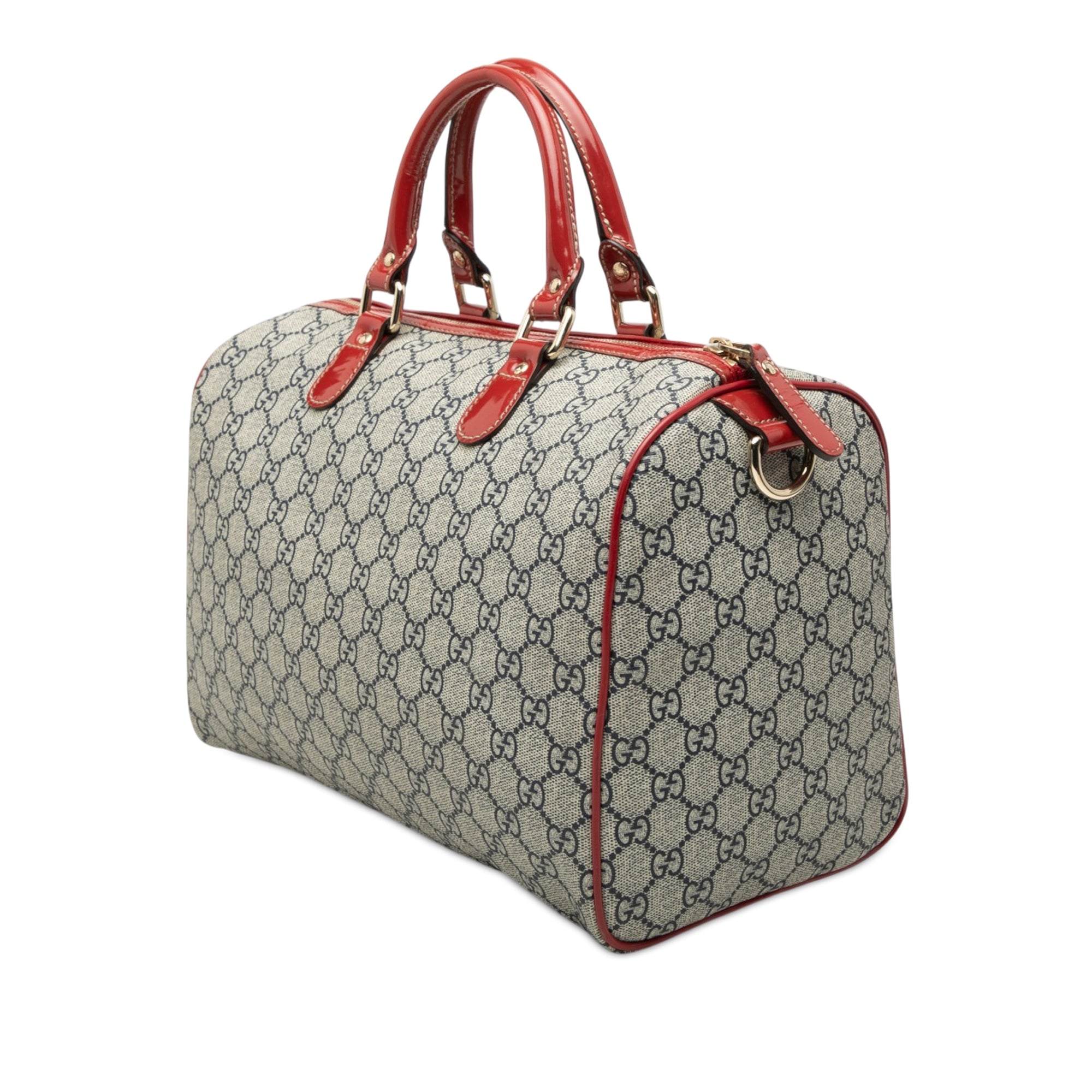 Medium GG Supreme Joy Tattoo Heart Boston Bag - Image 2