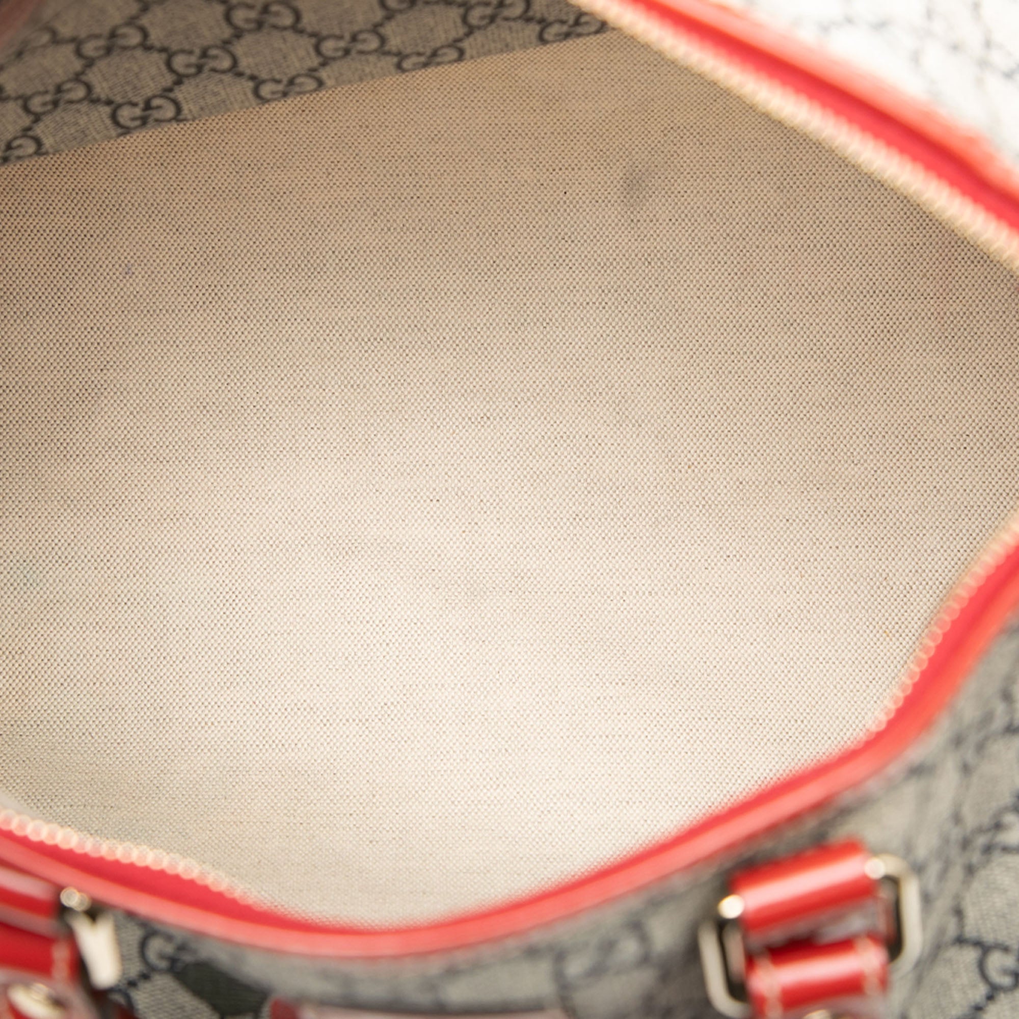Medium GG Supreme Joy Tattoo Heart Boston Bag - Image 4