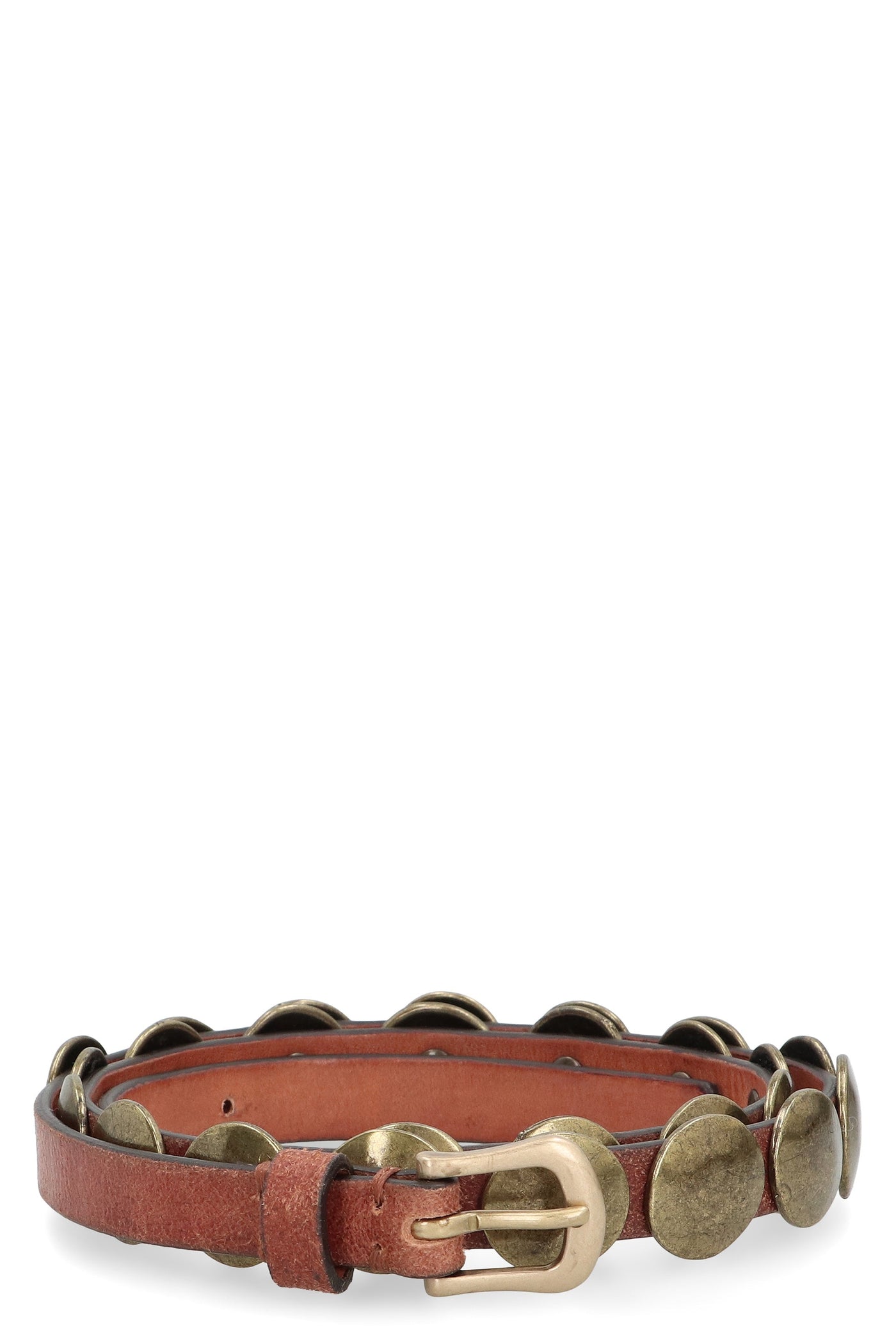 Golden Goose Trinidad Belt — Brown Cow Hide