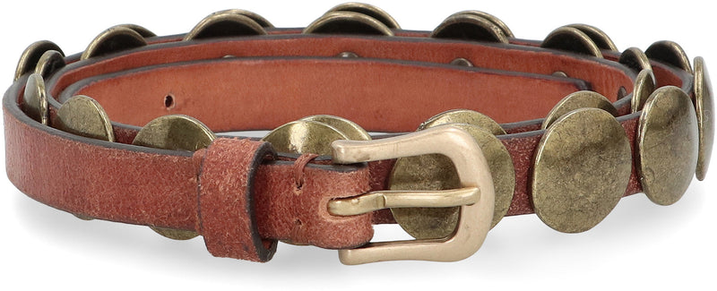 Golden Goose Trinidad Belt — Brown Cow Hide