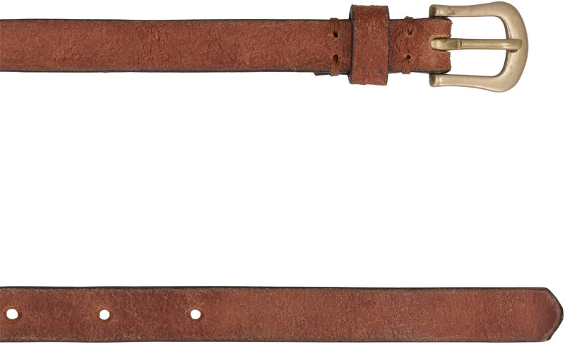 Golden Goose Trinidad Belt — Brown Cow Hide
