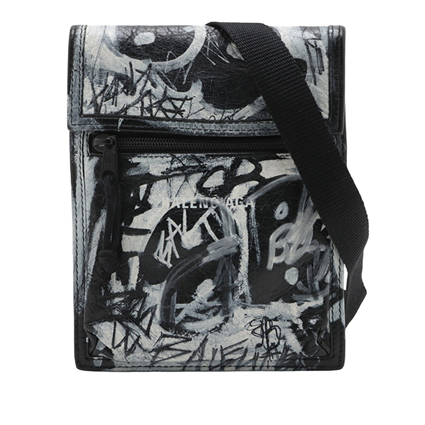 Small Lambskin Graffiti Explorer Crossbody - Image 1