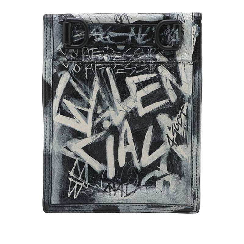 Small Lambskin Graffiti Explorer Crossbody - Image 2