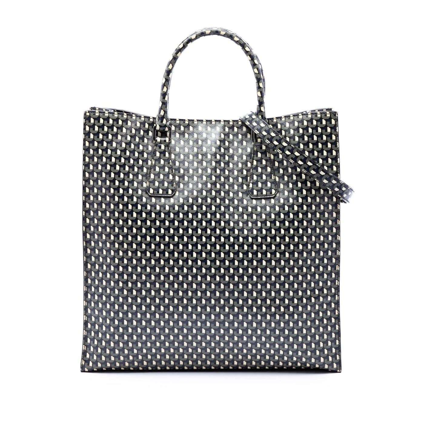 Saffiano Stampato Shopping Tote - Image 1